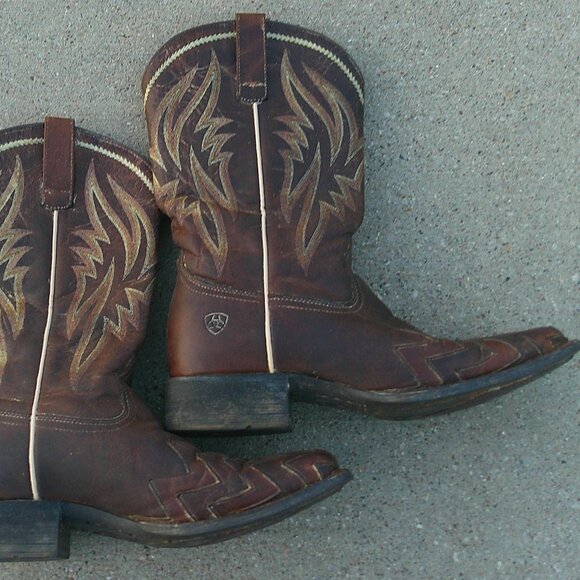 Women's Ariat On Point Western Boot Size 8.5 Style 10015352 - Picture 3 of 15